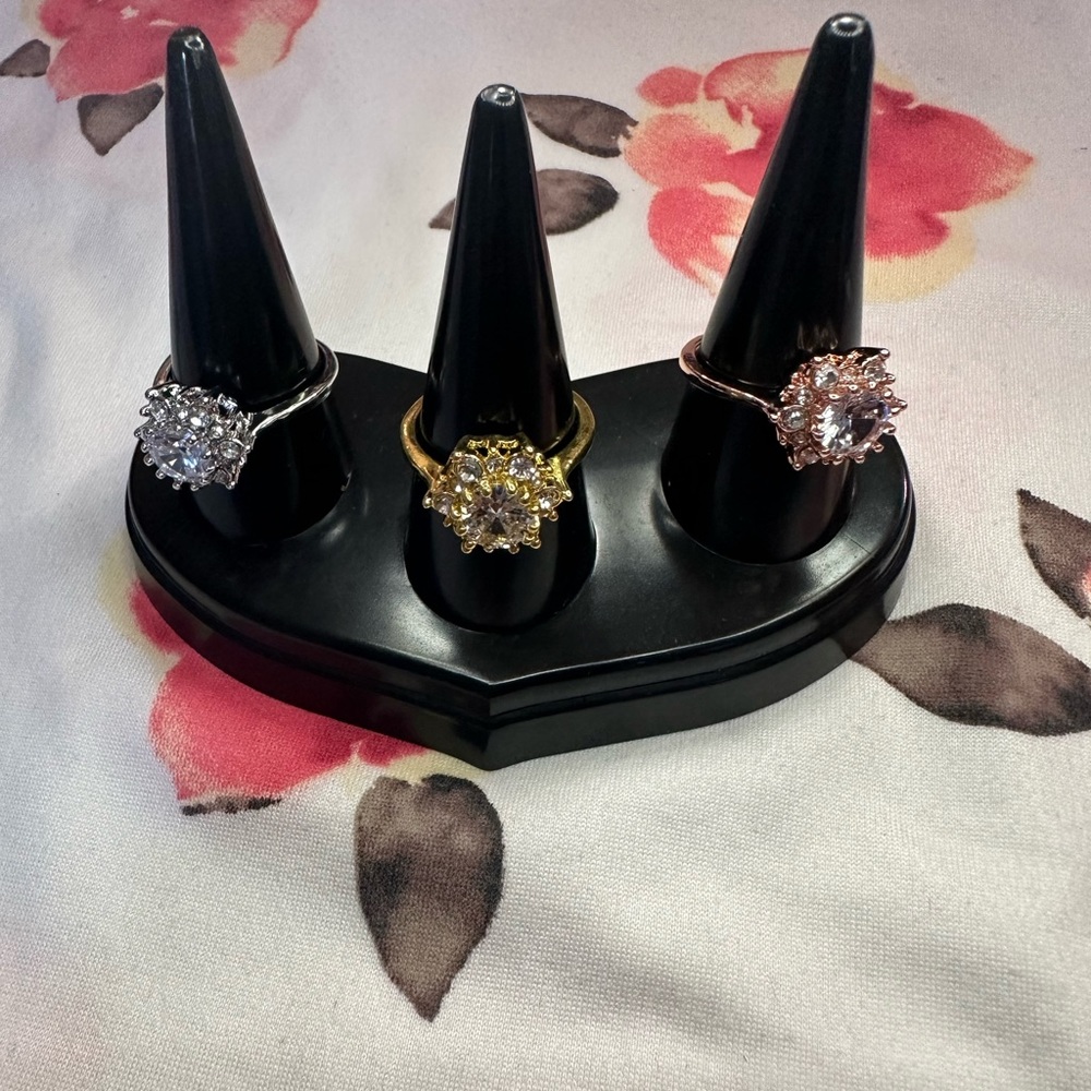 Snowflake Shape Ring - each sold separately - Picture 3 of 8